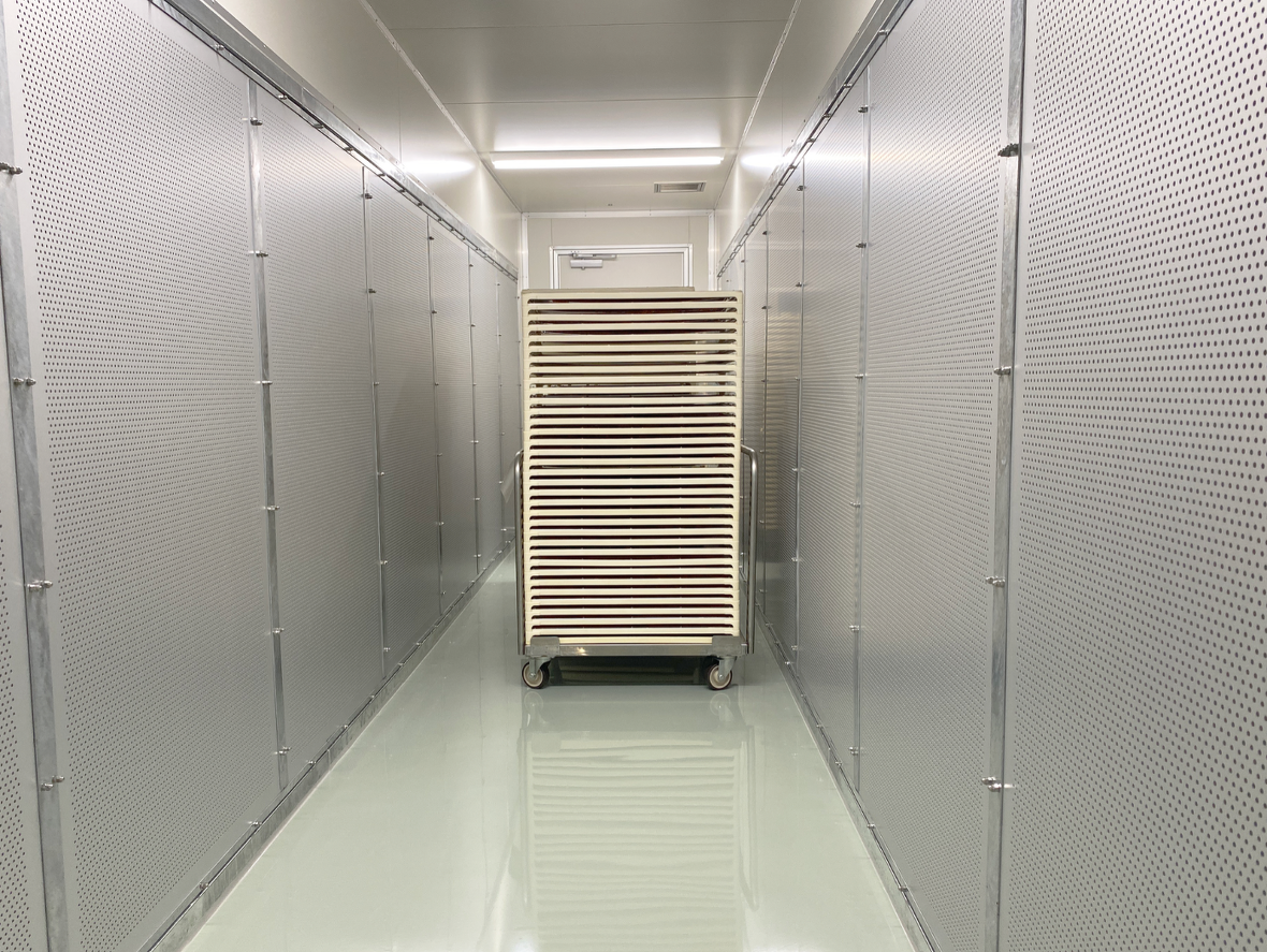 二次乾燥（乾燥板乾燥）